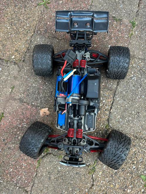 Traxxas E-Revo Complete Set brushless Velineon, Hobby en Vrije tijd, Modelbouw | Auto's en Voertuigen, Gebruikt, Auto, Groter dan 1:32
