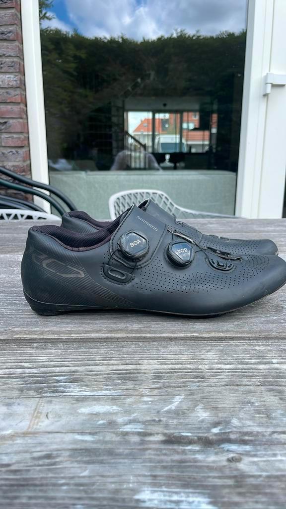 Shimano RC7 Klikschoenen zwart maat 44 spd sl, Fietsen en Brommers, Fietsaccessoires | Fietskleding, Gebruikt, Heren, Schoenen