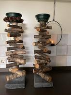 Unieke Bloemstukjes Standaard, Tuin en Terras, Bloembakken en Plantenbakken, Ophalen, Gebruikt, Vierkant, Beton