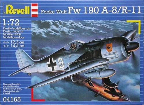 Revell Focke-Wulf Fw 190 A-8/R-11 [Nieuw], Hobby en Vrije tijd, Modelbouw | Vliegtuigen en Helikopters, Nieuw, 1:72 tot 1:144