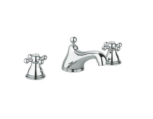 GROHE SINFONIA 3-GATS WASTAFELMENGKRAAN, Doe-het-zelf en Verbouw, Sanitair, Nieuw, Kraan, Chroom, Ophalen of Verzenden