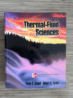 Thermal Fluid sciences, Ophalen of Verzenden, Zo goed als nieuw, Werktuigbouwkunde