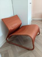 Stoel/fauteuil oranje/koperkleur, Ophalen, Gebruikt, 75 tot 100 cm, Metaal