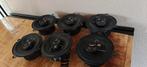 13cm car audio speakers 8x, Ophalen of Verzenden, Zo goed als nieuw