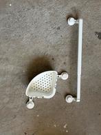Ikea Handdoekhanger & Douchebakje - Zuignap, Huis en Inrichting, Ophalen, Minder dan 50 cm, Overige typen, Zo goed als nieuw