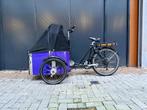 Nihola Bakfiets - Elektrisch, Fietsen en Brommers, Fietsen | Bakfietsen, Nihola, Huif, Zo goed als nieuw, 2 kinderen