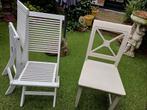 2 klapstoelen rivera maison,4 brocante stoelen, Huis en Inrichting, Stoelen, Ophalen, Gebruikt