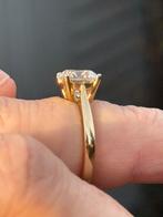Nieuwe gouden (trouw) ring met diamant van 3.00 caraat!!, Nieuw, Ophalen of Verzenden, 17 tot 18, Met edelsteen