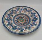 Vintage wandbord Gouds keramiek barstje + hafje goedkoop, Ophalen of Verzenden