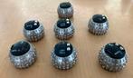 7 x IBM letterbolletjes typemachine typewriter ball, Ophalen of Verzenden, Gebruikt