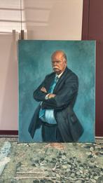 Portret van Dirk 100x75cm olieverf op doek, Ophalen