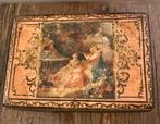 Antieke Blikken Doos met Decoratief Design Vintage Look Woon, Ophalen of Verzenden
