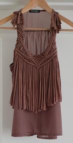 Zgan..Ibiza style top van MOODY’S..one size, Kleding | Dames, Tops, Maat 38/40 (M), B, Bruin, Ophalen of Verzenden
