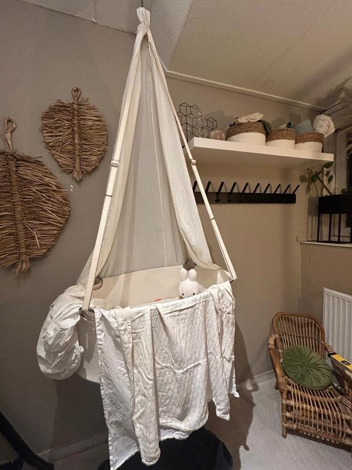 Leander hang wieg, Kinderen en Baby's, Babywiegjes en Ledikanten, Zo goed als nieuw, Wieg, Ophalen