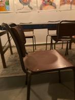 stoelen, Huis en Inrichting, Stoelen, Ophalen, Gebruikt, Bruin, Vijf, Zes of meer stoelen