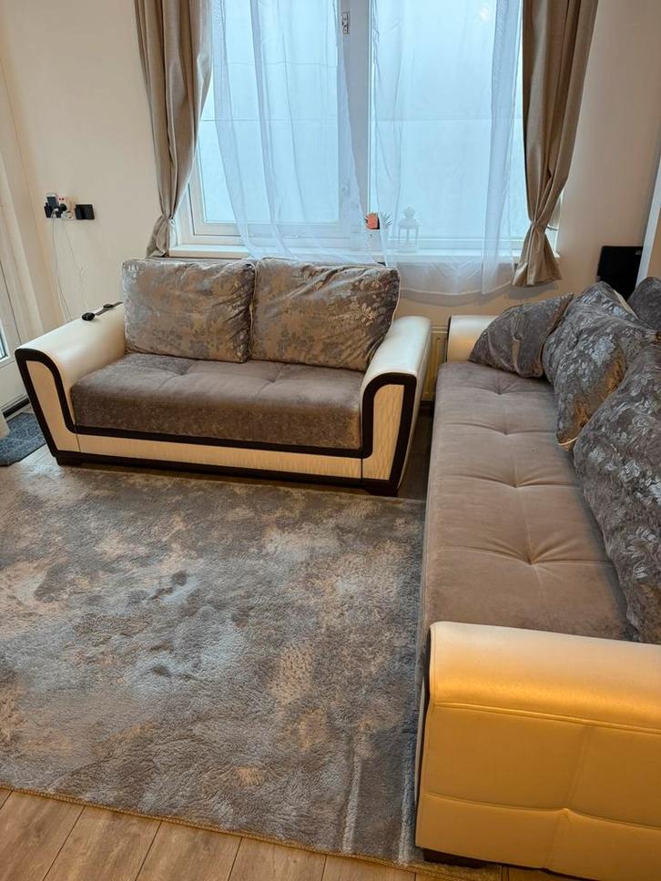 Mooie  3-zits & 2-zits bankstel – Zeer nette staat, Huis en Inrichting, Banken | Sofa's en Chaises Longues, Zo goed als nieuw