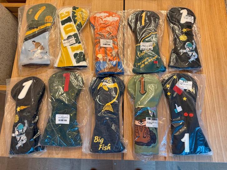 Headcovers voor Driver, Sport en Fitness, Golf, Nieuw, Overige typen, Overige merken, Ophalen of Verzenden