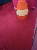 Oranje Gemailleerde Zoutpot Bus, Ophalen of Verzenden