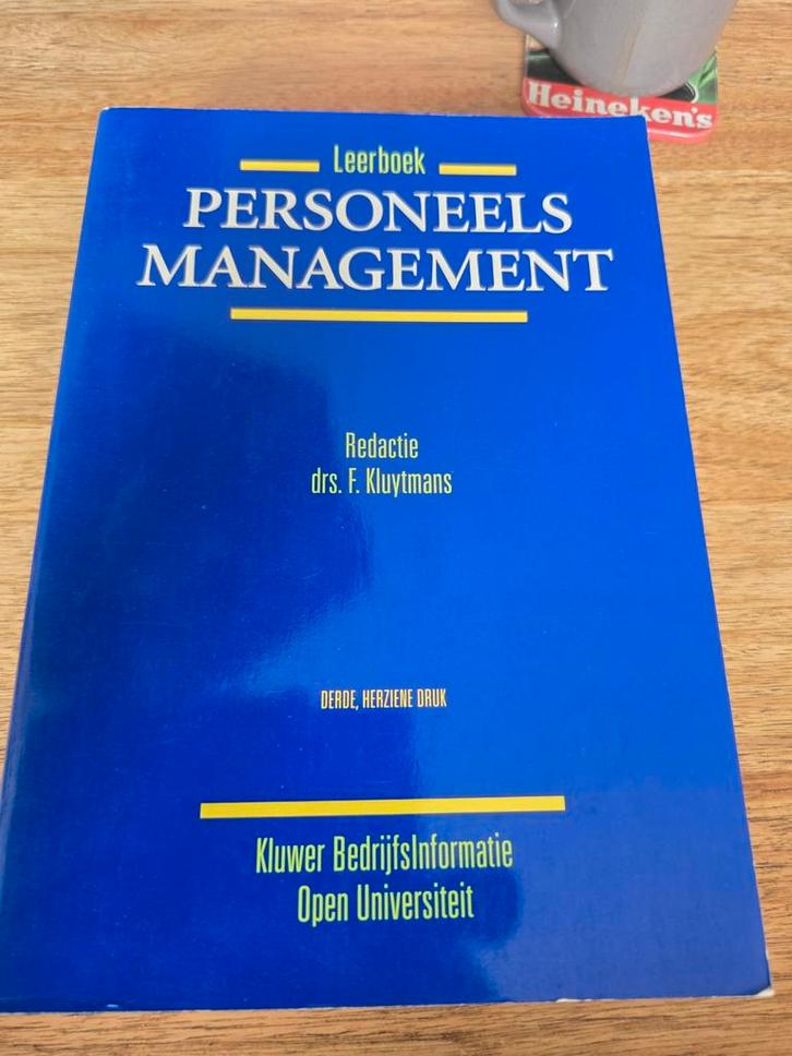 Leerboek Personeelsmanagement - Drs. F. Kluytmans, Boeken, Economie, Management en Marketing, Ophalen of Verzenden