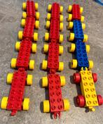 Set van 12 Lego Duplo chassis / onderstellen – vintage, Ophalen of Verzenden, Gebruikt, Duplo