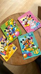 4 nieuwe nig te gebruiken ansichtkaarten disney Mickey, Verzamelen, Disney, Ophalen of Verzenden, Mickey Mouse, Nieuw