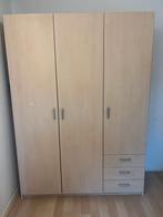 3 deurs kledingkast, Huis en Inrichting, Kasten | Kledingkasten, Ophalen, Gebruikt, 100 tot 150 cm, 150 tot 200 cm