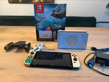 Nintendo Switch Oled special edition Zelda als nieuw! beschikbaar voor biedingen