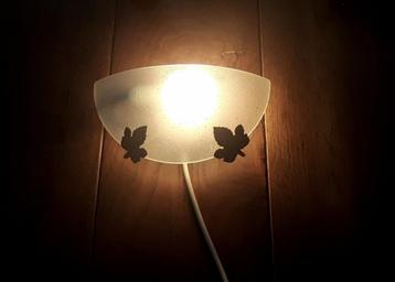 Wandlamp - landelijk, brocant, roest, shabby chic, bladeren, beschikbaar voor biedingen