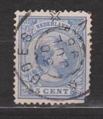 Nederland 35 GOES Wilhelmina 1891 GROOTROND STEMPELS, Postzegels en Munten, Postzegels | Nederland, Ophalen of Verzenden, T/m 1940
