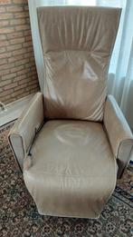 relaxfauteuil leer, Huis en Inrichting, Fauteuils, Ophalen, Gebruikt, Minder dan 75 cm, Leer
