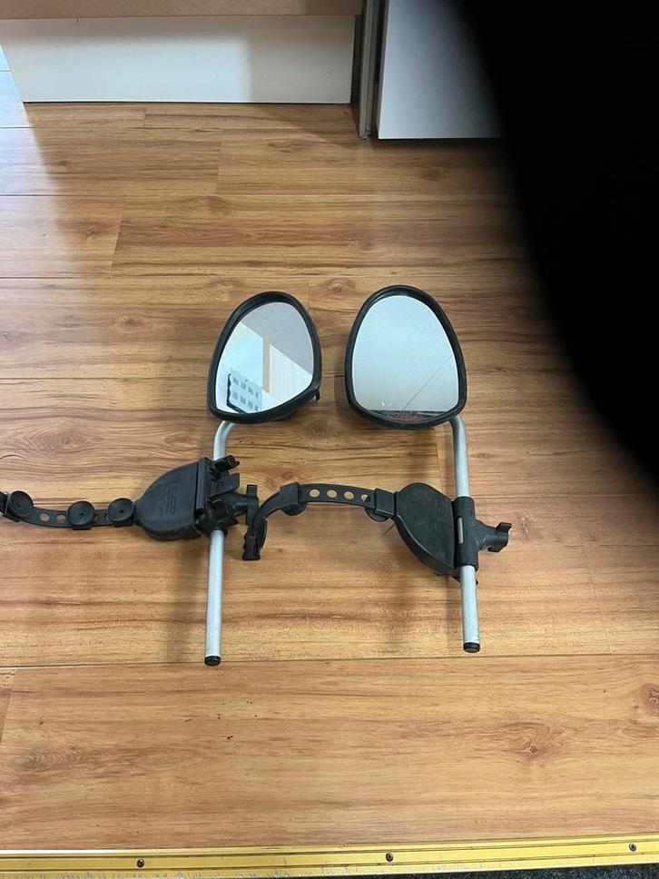 Alufor mirror spiegelset, Caravans en Kamperen, Caravan accessoires, Zo goed als nieuw, Ophalen