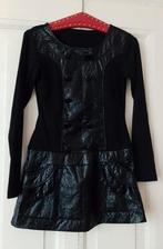 Zwart jurkje, maat 36, lengte: 71 cm, Ophalen of Verzenden, Zo goed als nieuw, Maat 36 (S), Zwart