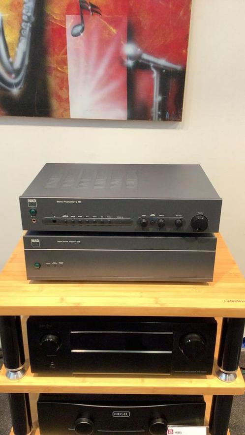 Nad 214 & Nad C160, Audio, Tv en Foto, Versterkers en Receivers, Gebruikt, Stereo, 120 watt of meer, Overige merken, Ophalen of Verzenden