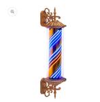 kapperspaal,barber pole,kapsalon lamp,kapsalon outlet,lamp, Ophalen of Verzenden, Nieuw