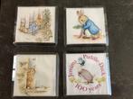 Beatrix Potter Onderzetters x 4, Peter Rabbit, Jemima Eend, Ophalen of Verzenden, Nieuw, Dier
