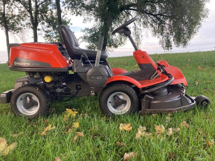 Husqvarna Rider 175, Tuin en Terras, Zitmaaiers, Gebruikt, 90 tot 120 cm, Elektrische starter, Mulchfunctie, Ophalen