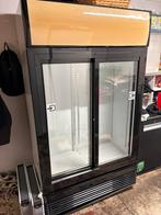 Koelkast met glazen deuren, 200 liter of meer, Ophalen, Zonder vriesvak, 160 cm of meer