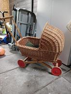 Rieten poppenwagen, Ophalen, Gebruikt, Babypop