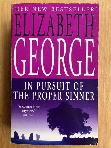 In Pursuit of the Proper Sinner - Elizabeth George beschikbaar voor biedingen