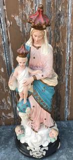 mooi oud heilige beeld; Maria met kind., Ophalen
