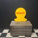 Pirelli reclamebord kunststof, Verzamelen, Ophalen of Verzenden, Gebruikt, Reclamebord