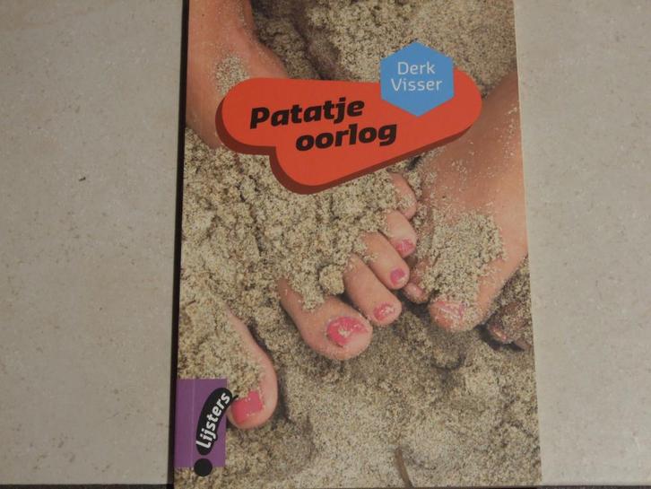 Jonge Lijsters Patatje oorlog / Derk Visser, Boeken, Kinderboeken | Jeugd | 13 jaar en ouder, Zo goed als nieuw, Fictie, Ophalen of Verzenden