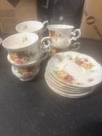 Vintage Porseleinen Kopjes en Schotels, Ophalen of Verzenden