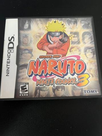 Nintendo DS Naruto ninja council 3 beschikbaar voor biedingen