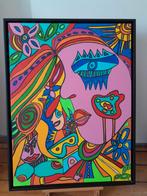 Pink lady, Antiek en Kunst, Kunst | Schilderijen | Abstract, Ophalen of Verzenden