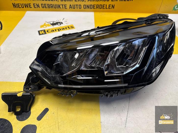 Koplamp Peugeot 208 full led 2019-2023 origineel links, Auto-onderdelen, Dashboard en Schakelaars, Peugeot, Gebruikt, Ophalen of Verzenden