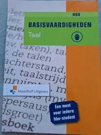 Basisvaardigheden Taal HBO, Ophalen of Verzenden, Zo goed als nieuw, HBO