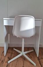 Ikea bureau/kaptafel met draaistoel, Huis en Inrichting, Tafels | Sidetables, Ophalen, Gebruikt, 50 tot 100 cm, Overige houtsoorten