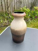 Retro bruine vaas Schreurig Keramik, Minder dan 50 cm, Gebruikt, Ophalen of Verzenden, Overige kleuren