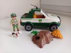 Playmobil terreinwagen met boswachter nr. 6812, Gebruikt, Ophalen of Verzenden